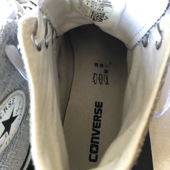 Converse All Star Sparkle Knit High-Top Sneakers - Picture 8 of 8